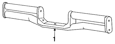 Bumper & Components - Rear for 1995 Nissan Pickup #2