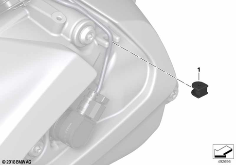 Engine Wiring Harness for 2020 BMW-Motorrad R nineT #1