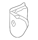 4367900 - HVAC: Cover for Saab: 9-3 Image