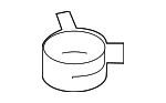 4F0422379A - Belts &amp; Cooling: Engine Coolant Reservoir Hose Clamp for Audi Image