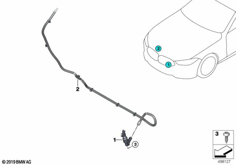 Windshield Wiper Syst / Head Lamp Cleaning for 2019 BMW 840iX #2