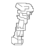 20597070009051 - Body: Headrest Guide for Mercedes-Benz Image