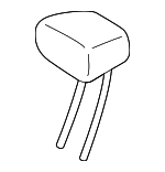 25797007001D01 - Body: Headrest, Center for Mercedes-Benz Image