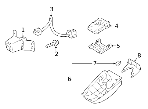 Lane Departure Warning for 2020 Lexus LX570 #1