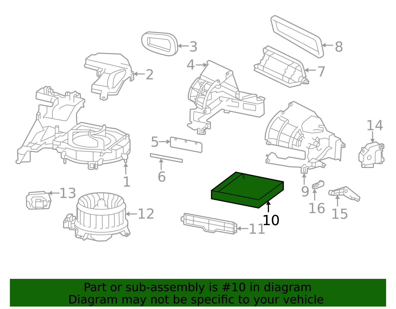 88568-37020 - 2013-2024 Toyota - Cabin Air Filter | Conicelli Toyota