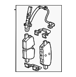 26445684 - Brakes: Brake Pads for GM Image
