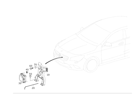 Proximity-Controlled Cruise Control for 2014 Mercedes-Benz CLA250 #0