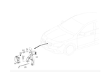 1176220000 - Electrical Equipment and Instruments: Holder for Mercedes-Benz: CLA250 Image