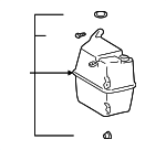 8531520600 - : 2000-2005 Toyota Celica - Washer Reservoir for Toyota: Celica Image