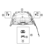 68303234AA - Electrical: Reading Lamp for Mopar Image