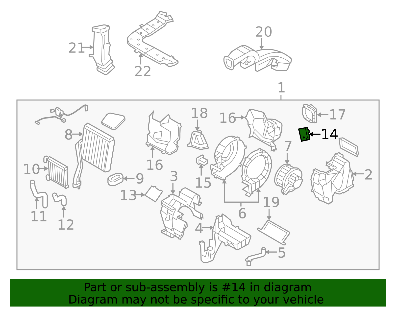 97222-3E060 - Actuator 2009 Kia Borrego | Kia.Parts Store