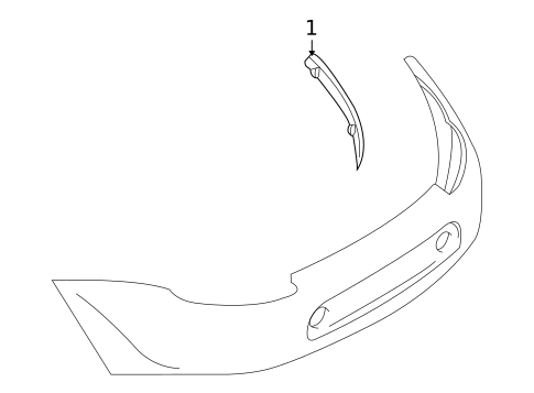 Rear Reflector for 2002 BMW Z8 #0