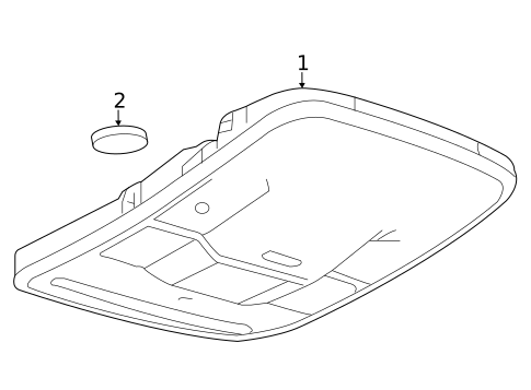 Overhead Console for 2023 Land Rover Range Rover #0