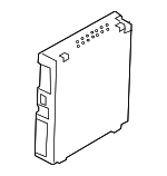 LR071643 - Electrical: Tuner for Land Rover: Range Rover, Range Rover Evoque, Range Rover Sport Image