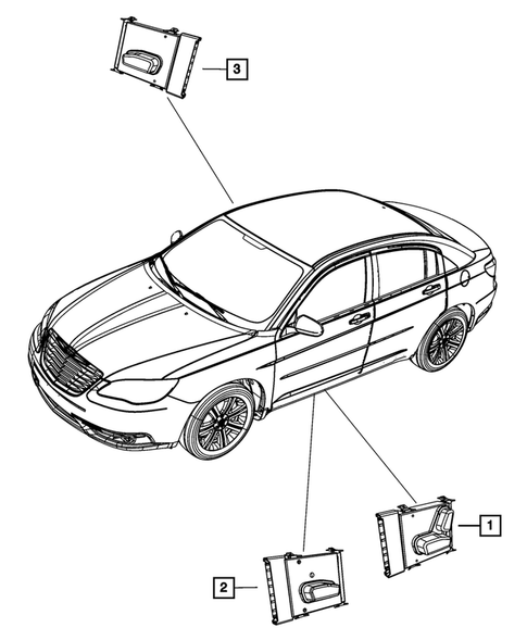Switches for 2014 Chrysler 200 #2
