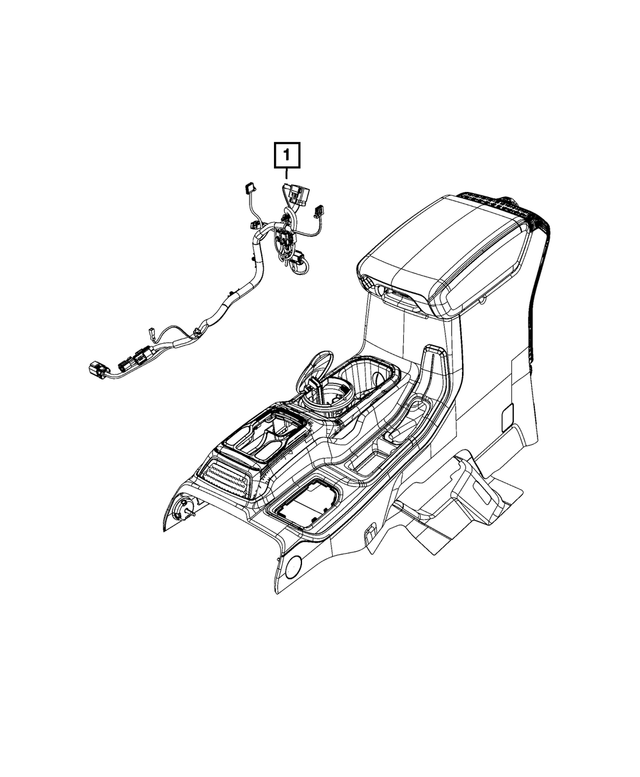 68631495AA - : Jumper Wiring for Mopar Image