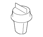 91513SJCA01 - Body: Upper Molding Clip for Honda: Ridgeline Image