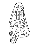 PAD599307 - : Front Bracket for Porsche: Macan Image