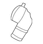 25485L1100 - Cooling System: Connector for Kia: Carnival, Forte Koup, Forte5, K5, Niro, Optima, Sorento, Soul, Sportage Image