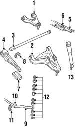 22500604 - Suspension: Anchor Arm for GM Image