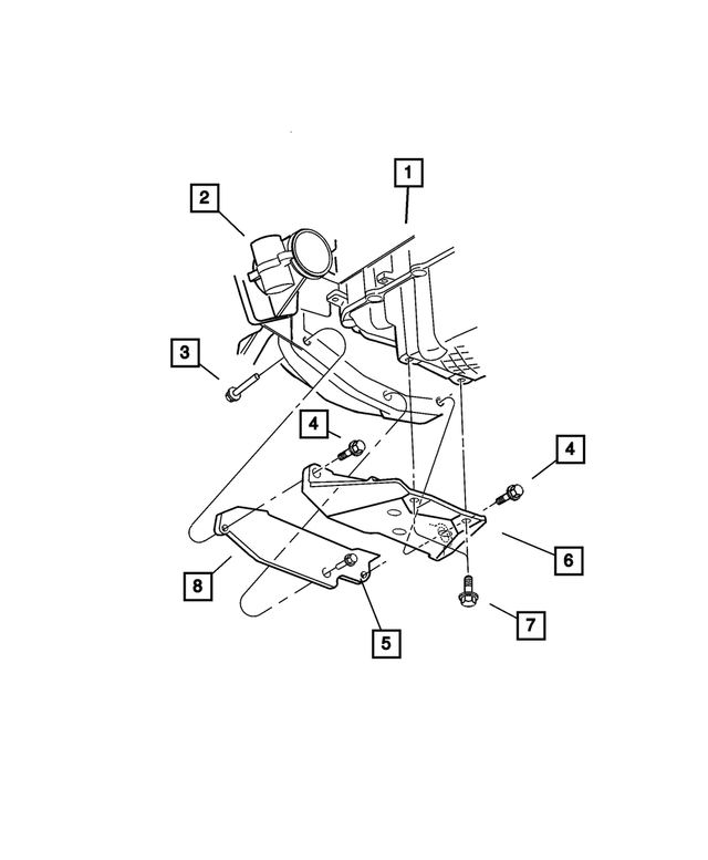 5023227AA - Interior Trim: Pin for Mopar Image image