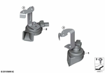 61337214931 - Vehicle Electrical System: Horn, Low Pitch for BMW Image