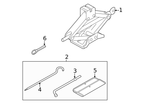 Jack & Components for 2020 Nissan Versa #0