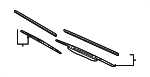 9ADU24KA - Body: Wiper Blade for Kia Image