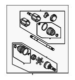 19256588 - Suspension: Axle Assembly for GM Image