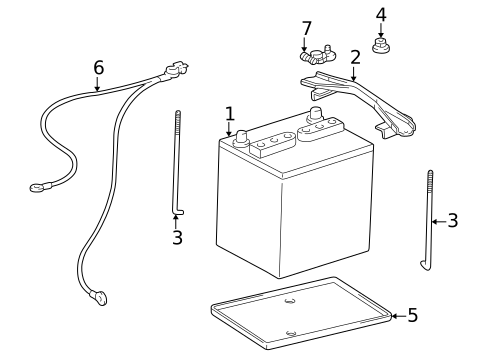 Battery for 2006 Scion xA #0