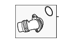 11515A55478 - Cooling System: Connector for BMW Image