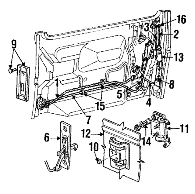 4365616 - Body: Linkage Assembly for Mopar Image