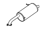 ZJ2340100 - : Muffler for Mazda Image