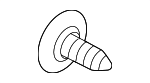 141200Q0A - Electrical: Center High Mount Stop Light Screw for Nissan Image