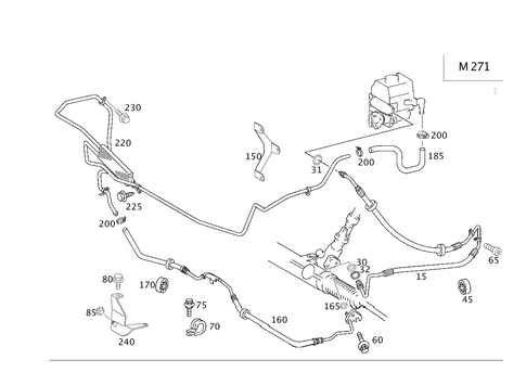 Gasoline Vehicles Line Scope for 2006 Mercedes-Benz C230 #0