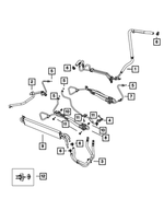 5154410AF - Steering: Power Steering Return Hose for Mopar Image
