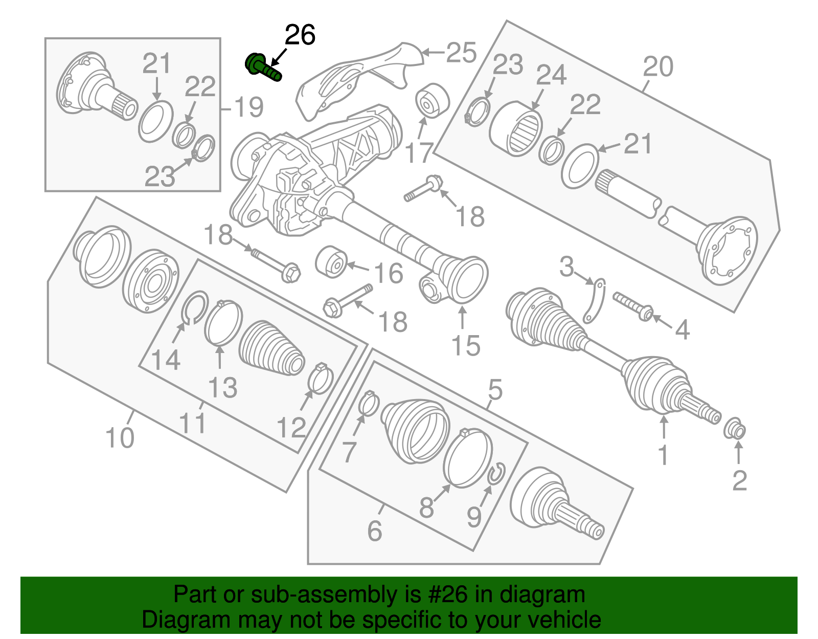Heat Shield Screw - Porsche (N-100-053-06)