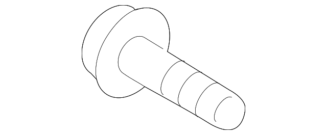 Heat Shield Screw - Porsche (N-100-053-06)