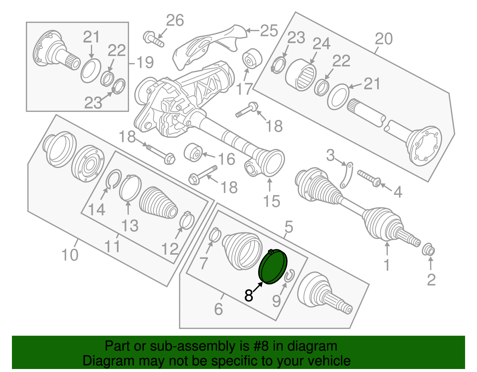 Outer Boot Clamp - Porsche (N-107-401-01)