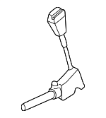 72119177110 - : Buckle End for BMW: 745i, 745Li, 750i, 750Li, 760i, 760Li, Alpina B7 Image