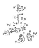 5139839AA - : Torque Converter Drive Plate for Mopar Image