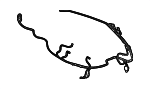 15372142 - Body: Harness for Saturn: LW1, LW2 Image