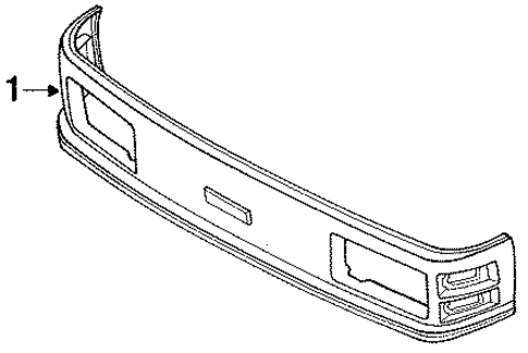 Front Panel for 1988 Nissan Van #0