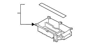 8W0864981D6PS - Body: Console Compartment for Audi Image
