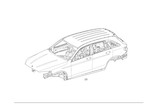 2536001500 - Body-in-White: Body for Mercedes-Benz Image