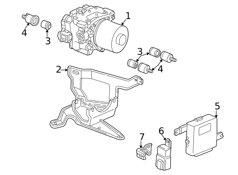 Anti-Lock Brakes for 1998 Acura Integra #0