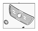 5310160210 - Body: Grille Assembly for Lexus: LX470 Image