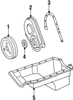 29604 - Engine: ACDelcoâ„¢ Timing Cover Seal for GM Image