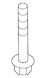 545633K000 - Suspension: Lower Control Arm Rear Bolt for Hyundai Image