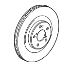 45251TYAA01 - Brakes: Rotor for Acura Image